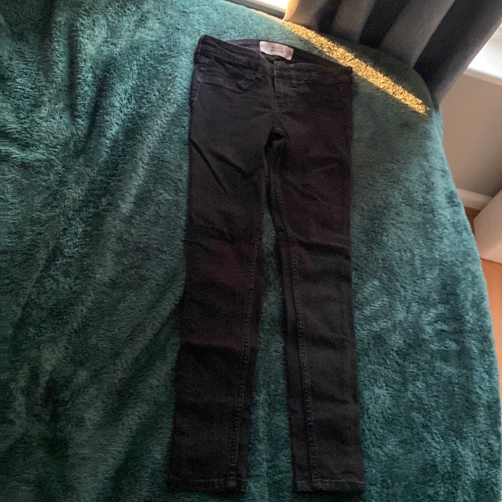 Hollister black skinny jeans. Size 3s